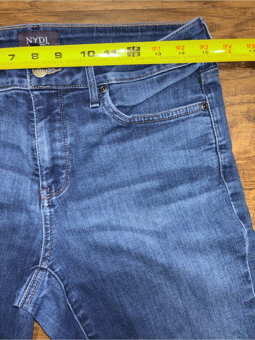 NYDJ Marilyn Straight Jeans Size 6 - Picture 7 of 12